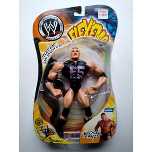 Brock Lesnar Action Figure Toy Flexems Jakks Pacific World Wrestling WWE SEALED
